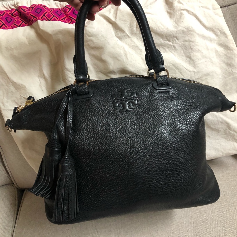 Black classic Tory Burch handbag